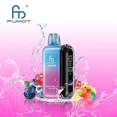 vapepod.cn Randm Tornado 20K(20000) Puffs LCD Screen 28ML of E-liquid Metal Painting Craft Disposable Vape