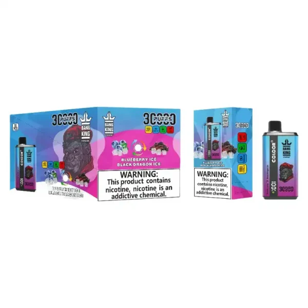 Bang King 30K (30000) Puffs New Double Flavor 0% 2% 3% 5% Nicotine LED Digital Display 36ml E-liquid Disposable Vape 3 Bang King 30K(30000) Puffs New Double Flavor 0% 2% 3% 5% Nicotine LED Digital Display 36ml E-liquid Disposable Vape