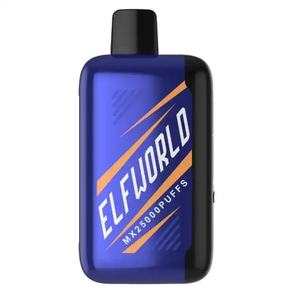 Elfworld MX 25K (25000) Puffs 0% 2% 3% 5% Nicotine 3D LCD Screen Display Disposable Vape 8 Elfworld MX25000 Puffs nicotine strengths: 0%, 2%, 3%, and 5% 3D LCD screen Display Disposable Vape