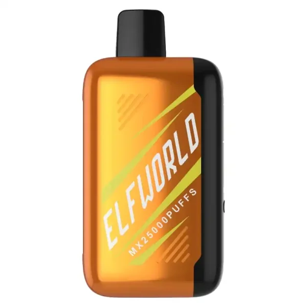 Elfworld MX 25K (25000) Puffs 0% 2% 3% 5% Nicotine 3D LCD Screen Display Disposable Vape 5 Elfworld MX25000 Puffs nicotine strengths: 0%, 2%, 3%, and 5% 3D LCD screen Display Disposable Vape