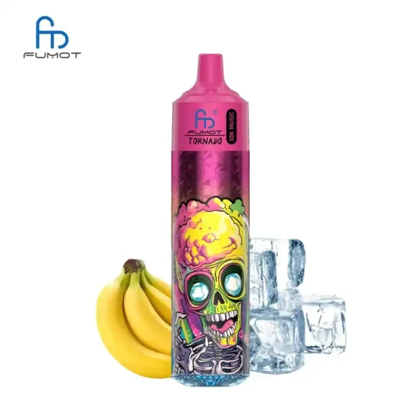 RandM Fumot Tornado 30K (300000) Puffs Music Lighting 2% 5% Nicotine Type-C Charging 30mL E-liquid Disposable Vape vapepod.cn