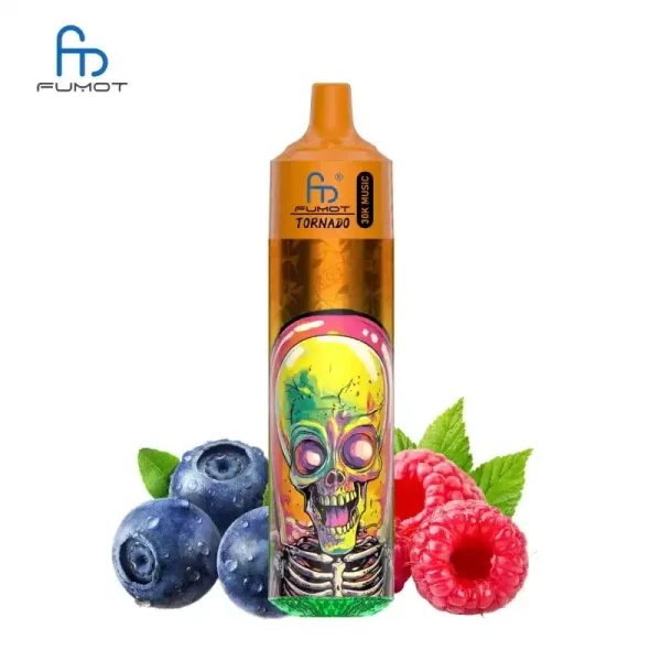 RandM Fumot Tornado 30K (300000) Puffs Music Lighting 2% 5% Nicotine Type-C Charging 30mL E-liquid Disposable Vape vapepod.cn