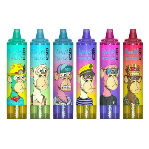 Home 8 RandM Tornado 15K (15000) Puffs LED Display 25ml E-liquid 850mAh Rechargeable Battery 2% 5% Nicotine Disposable Vape