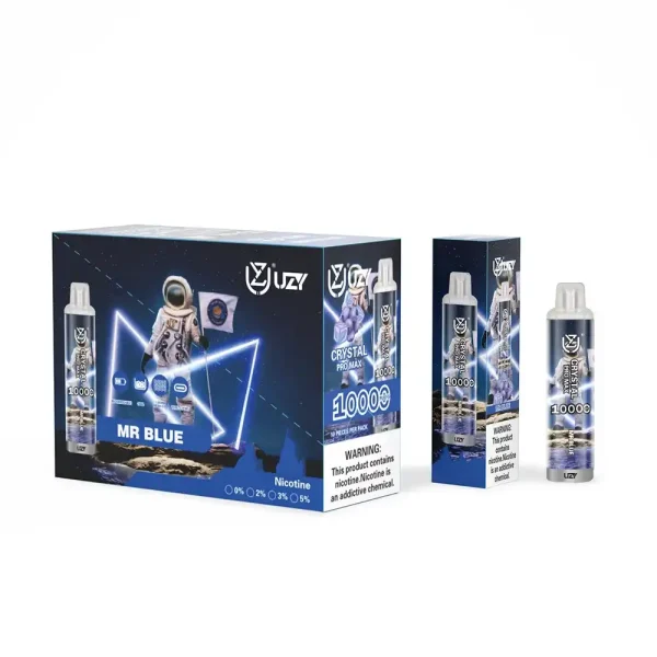UZY Crystal Pro Max 10K (10000) Puffs 23.0ML E-Liquid 650mAh Battery Rechargeable 2%-5% Nicotine Disposable Vape 58 UZY Crystal Pro Max 10K (10000) Puffs 16.0ML E-Liquid 650mAh Battery Rechargeable 2%-5% Nicotine Disposable Vape