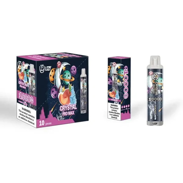 UZY Crystal Pro Max 10K (10000) Puffs 23.0ML E-Liquid 650mAh Battery Rechargeable 2%-5% Nicotine Disposable Vape 56 UZY Crystal Pro Max 10K (10000) Puffs 16.0ML E-Liquid 650mAh Battery Rechargeable 2%-5% Nicotine Disposable Vape