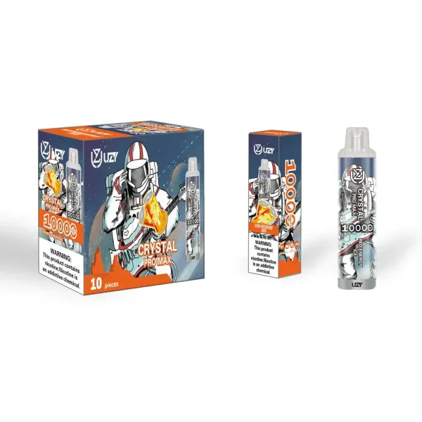 UZY Crystal Pro Max 10K (10000) Puffs 23.0ML E-Liquid 650mAh Battery Rechargeable 2%-5% Nicotine Disposable Vape 53 UZY Crystal Pro Max 10K (10000) Puffs 16.0ML E-Liquid 650mAh Battery Rechargeable 2%-5% Nicotine Disposable Vape