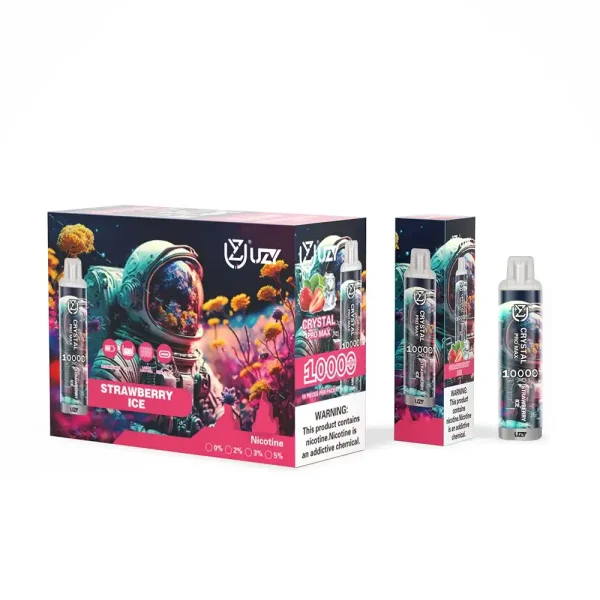 UZY Crystal Pro Max 10K (10000) Puffs 23.0ML E-Liquid 650mAh Battery Rechargeable 2%-5% Nicotine Disposable Vape 52 UZY Crystal Pro Max 10K (10000) Puffs 16.0ML E-Liquid 650mAh Battery Rechargeable 2%-5% Nicotine Disposable Vape