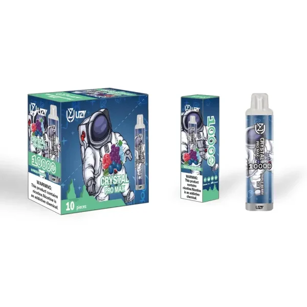 UZY Crystal Pro Max 10K (10000) Puffs 23.0ML E-Liquid 650mAh Battery Rechargeable 2%-5% Nicotine Disposable Vape 48 UZY Crystal Pro Max 10K (10000) Puffs 16.0ML E-Liquid 650mAh Battery Rechargeable 2%-5% Nicotine Disposable Vape