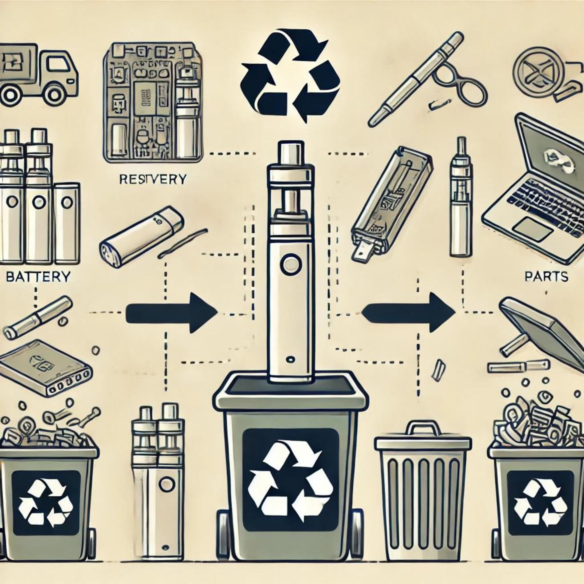 Vape Disposal Methods: Keep It Safe and Boost Your Wholesale Business 1 Vape Disposal Methods