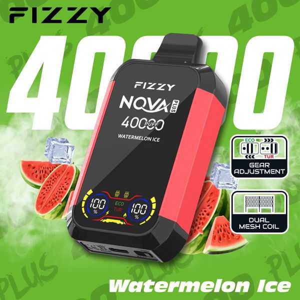 Fizzy Nova Plus Watermelon Ice 40K Vape: Unlock Massive Profit - Your Ultimate Wholesale Powerhouse! 1 Watermelon-Ice